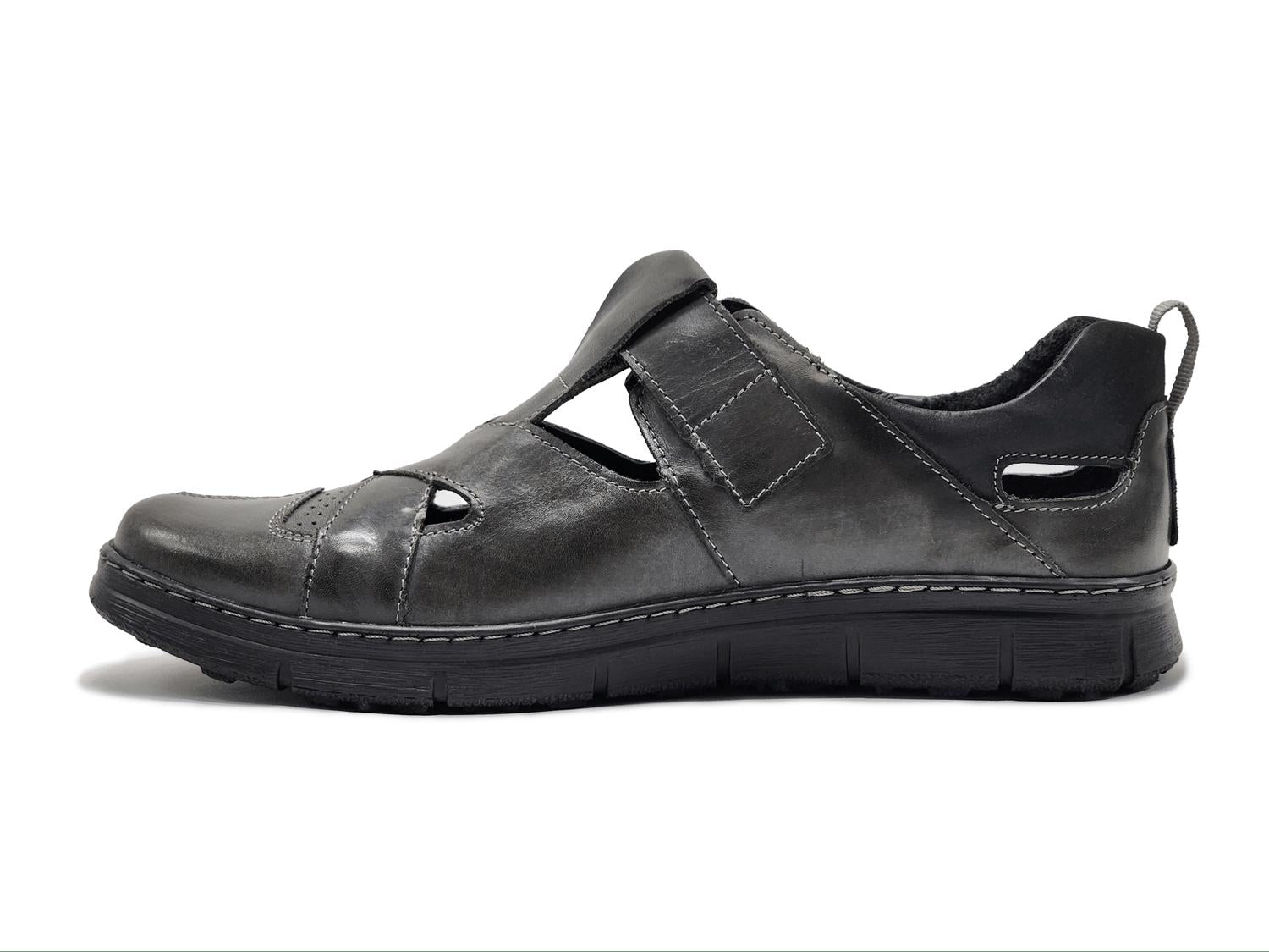 Kcr Group - Men's Everyday Closed-toe Leather Sandals