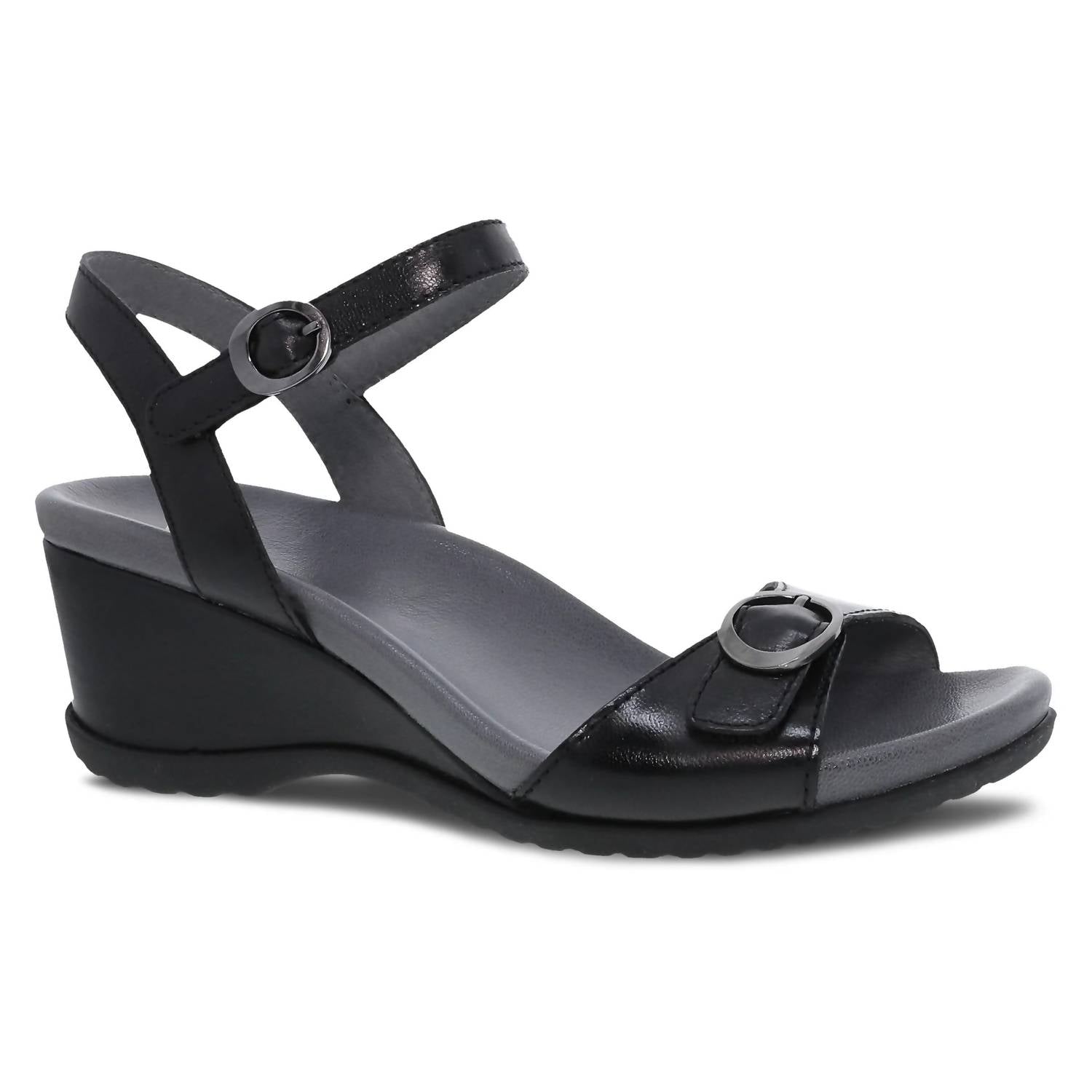 Dansko - Women's Arielle Leather Wedge Sandals