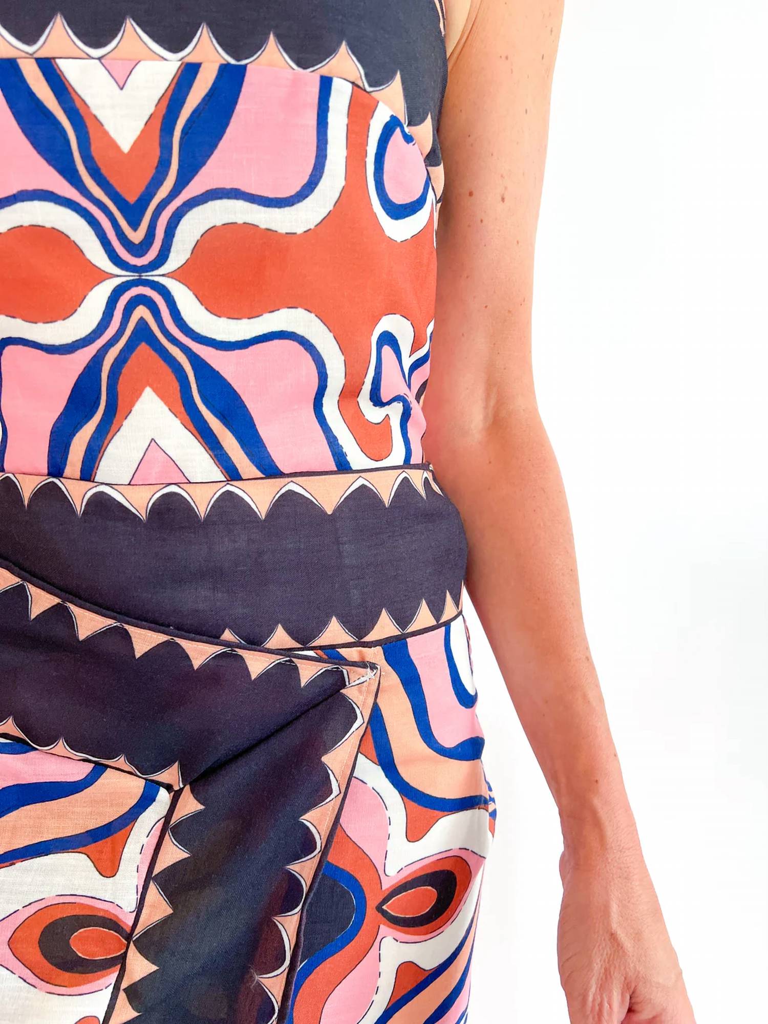 Fore Collection - Wayfarer Strapless Groovy Wrap Dress