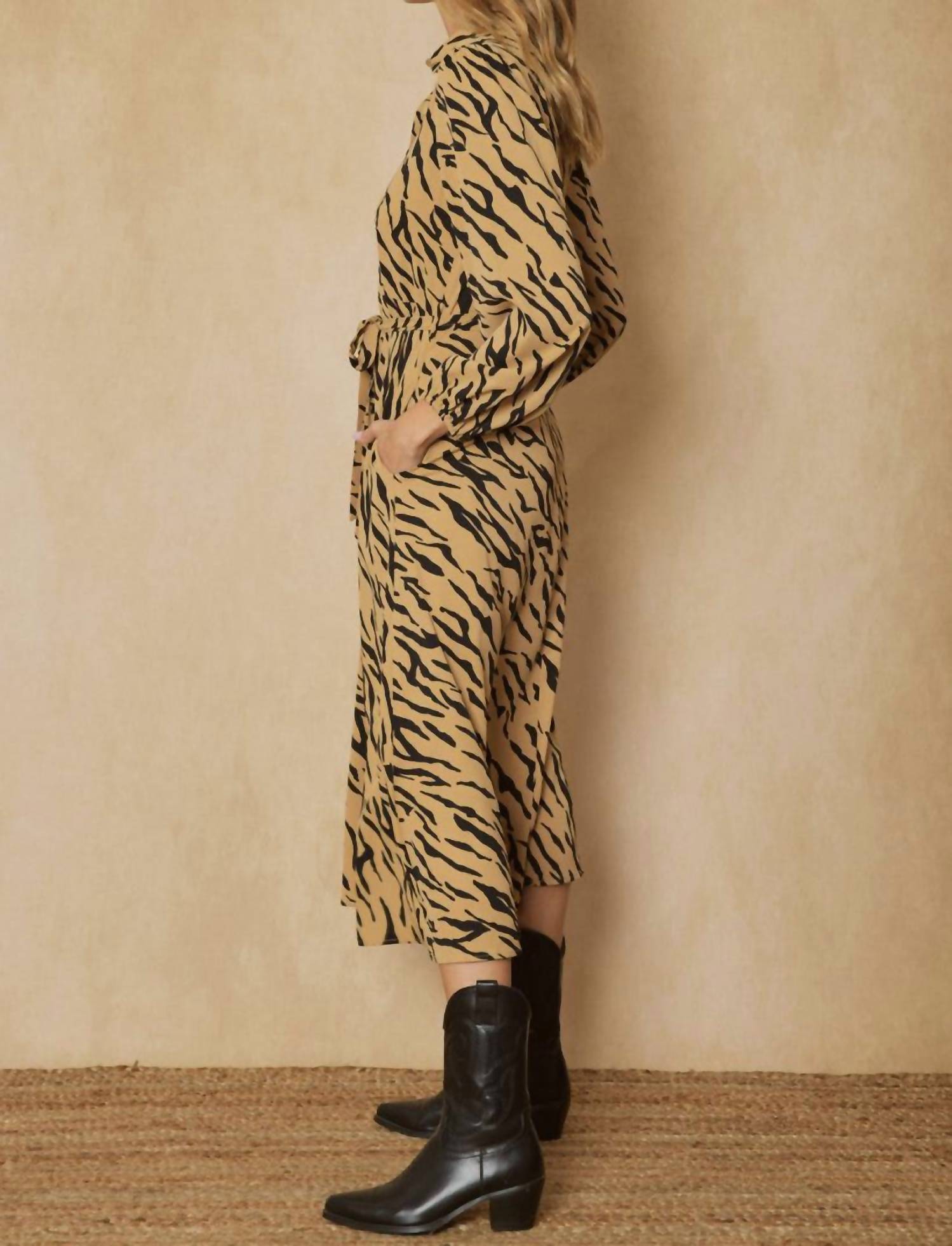 Entro - Button Up Maxi Dress