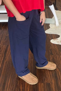 Rae Mode - Slub Cotton Barrel Pants