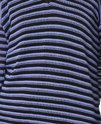 Angel Apparel - Stripe Crochet Knit Top