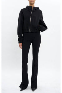 Helmut Lang - Ponte Stretch Knit Bootcut Pant