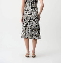 Joseph Ribkoff - Tropical Print Midi Flare Dress