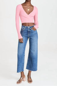 Paige - Anessa Wide-leg Jeans