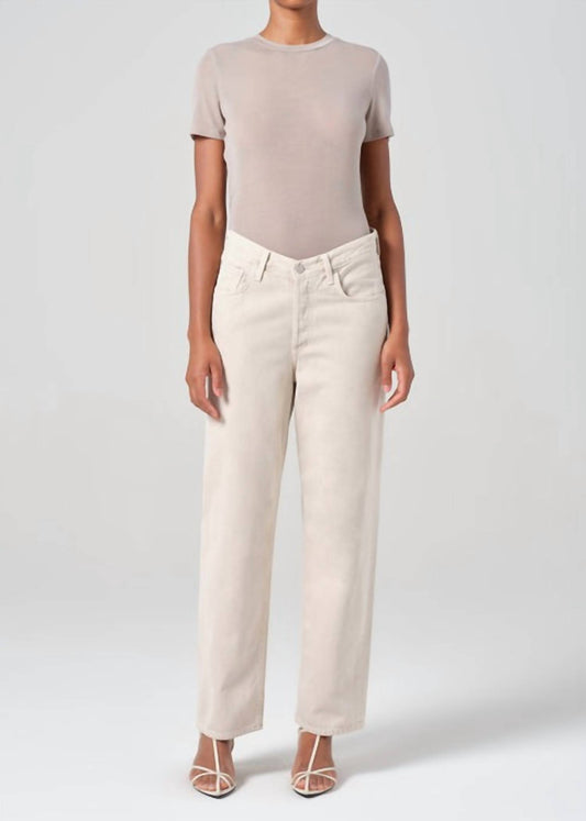 Agolde - V-waist Baggy Straight Jeans