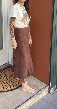 Thml - Long Suede Skirt