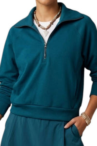 Spanx - Half Zip Sweater Top
