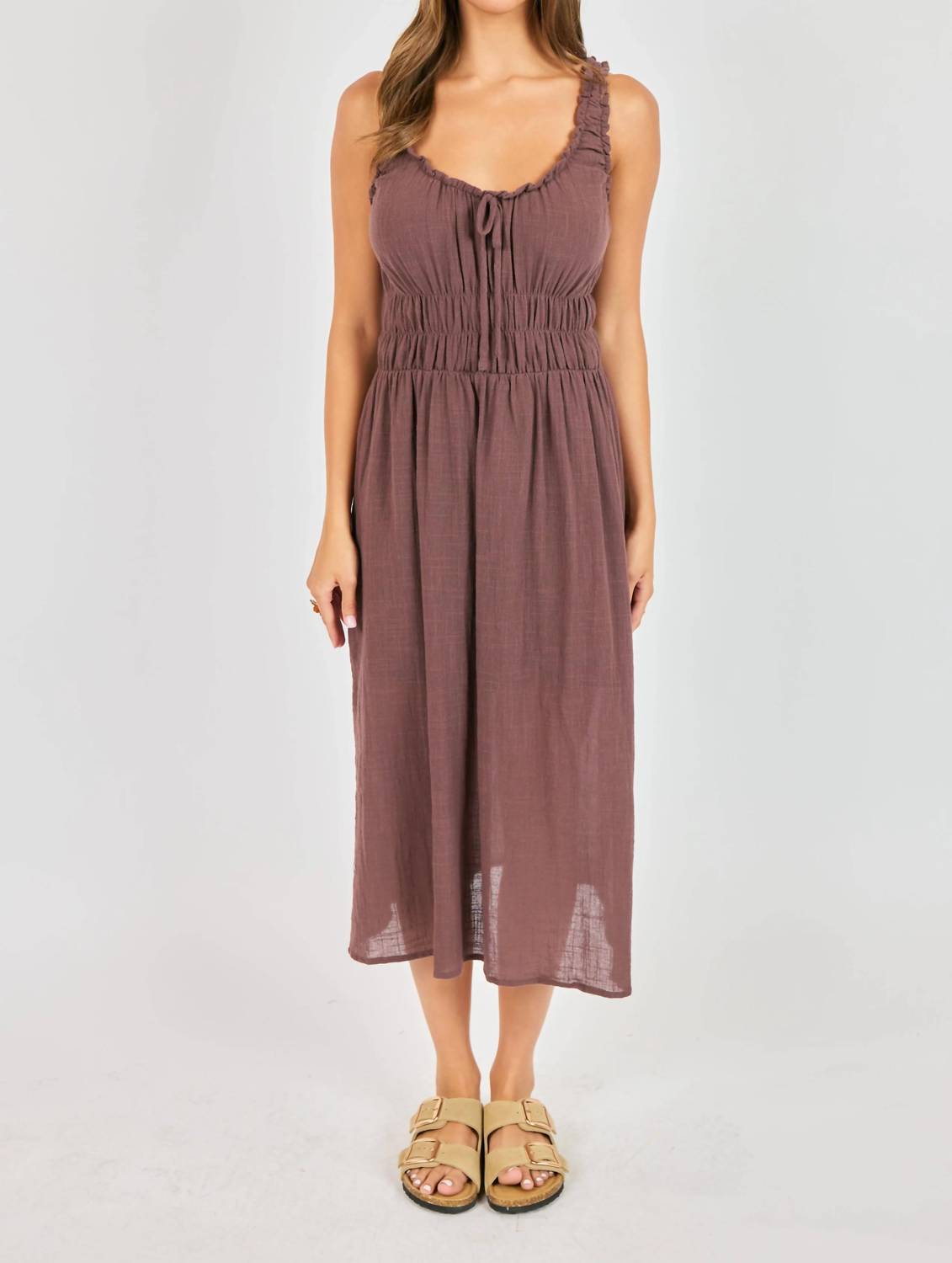 Sadie & Sage - So Cal Sleeveless Midi Dress