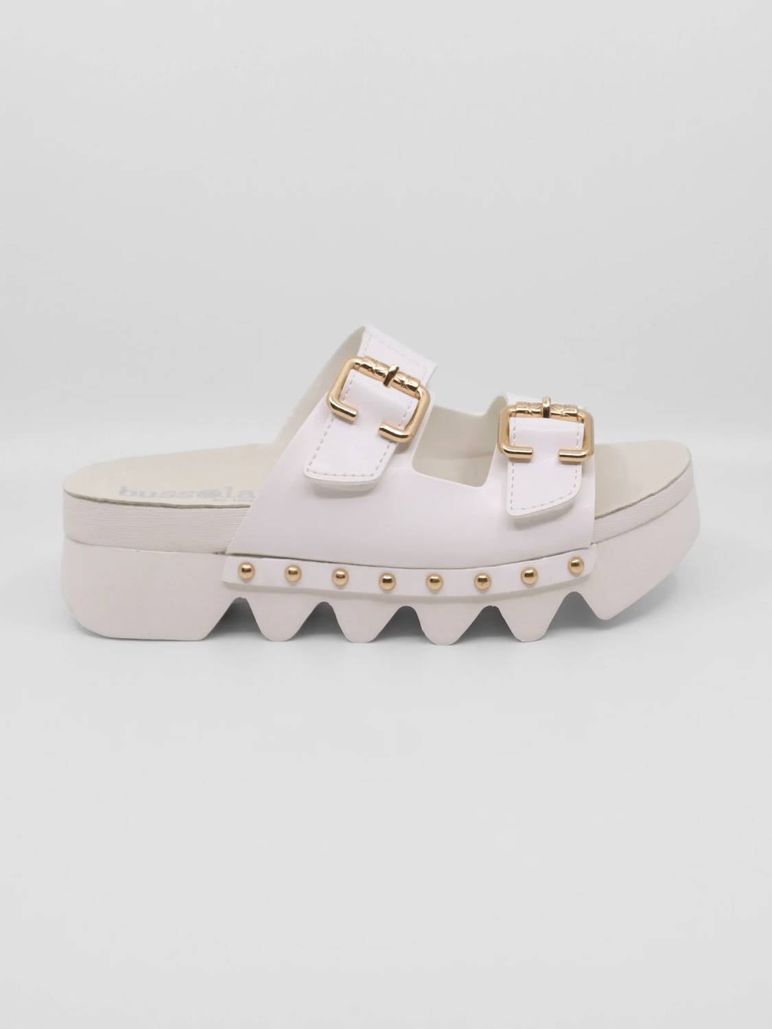 Bussola - Women's Cleopatra Platform Slide Sandals