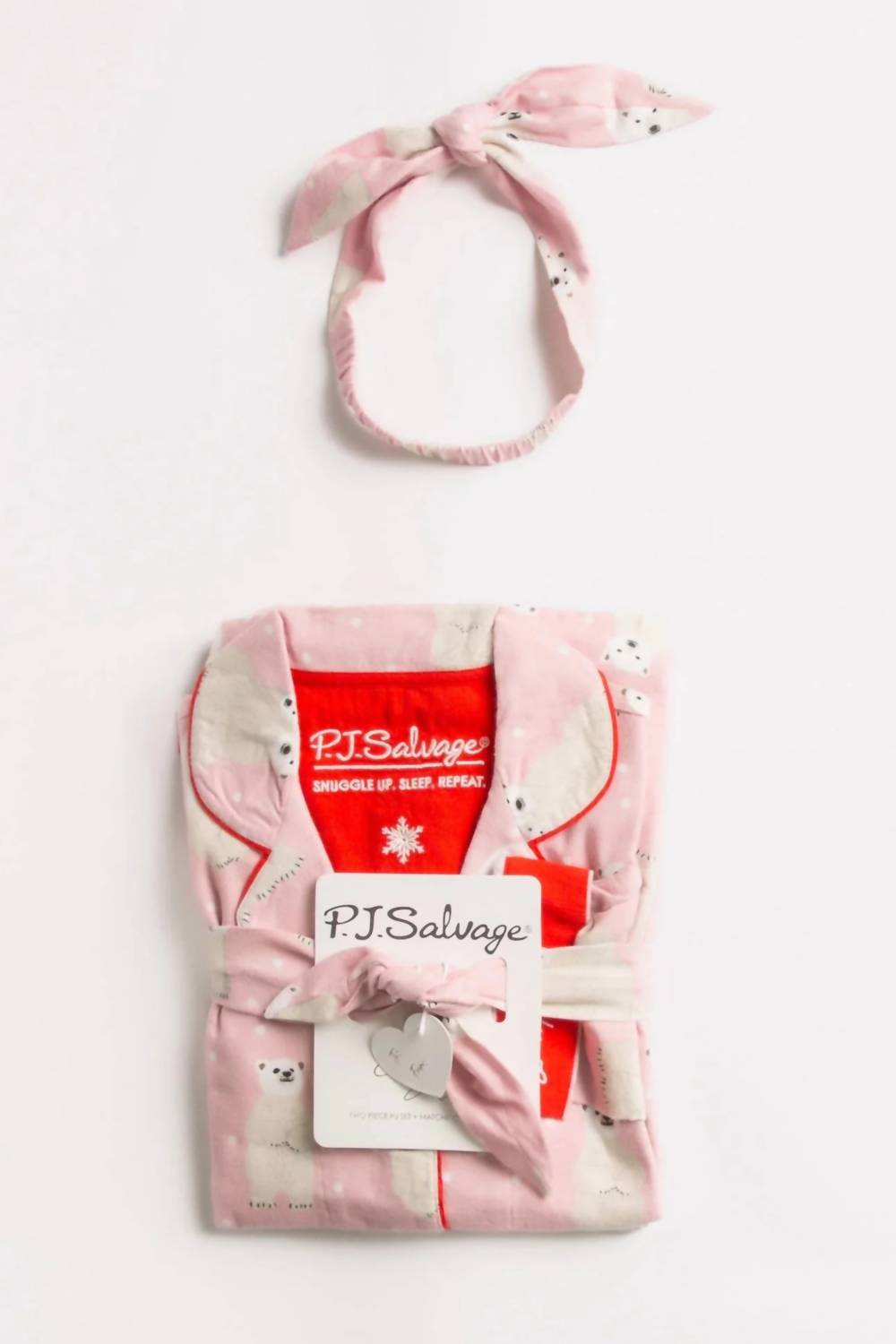 Pj Salvage - Bearly Awake Flannel Pajama Set
