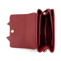 Like Dreams Women's Linda Double Bow Crossbody Bag in red - women's bag - view 6
