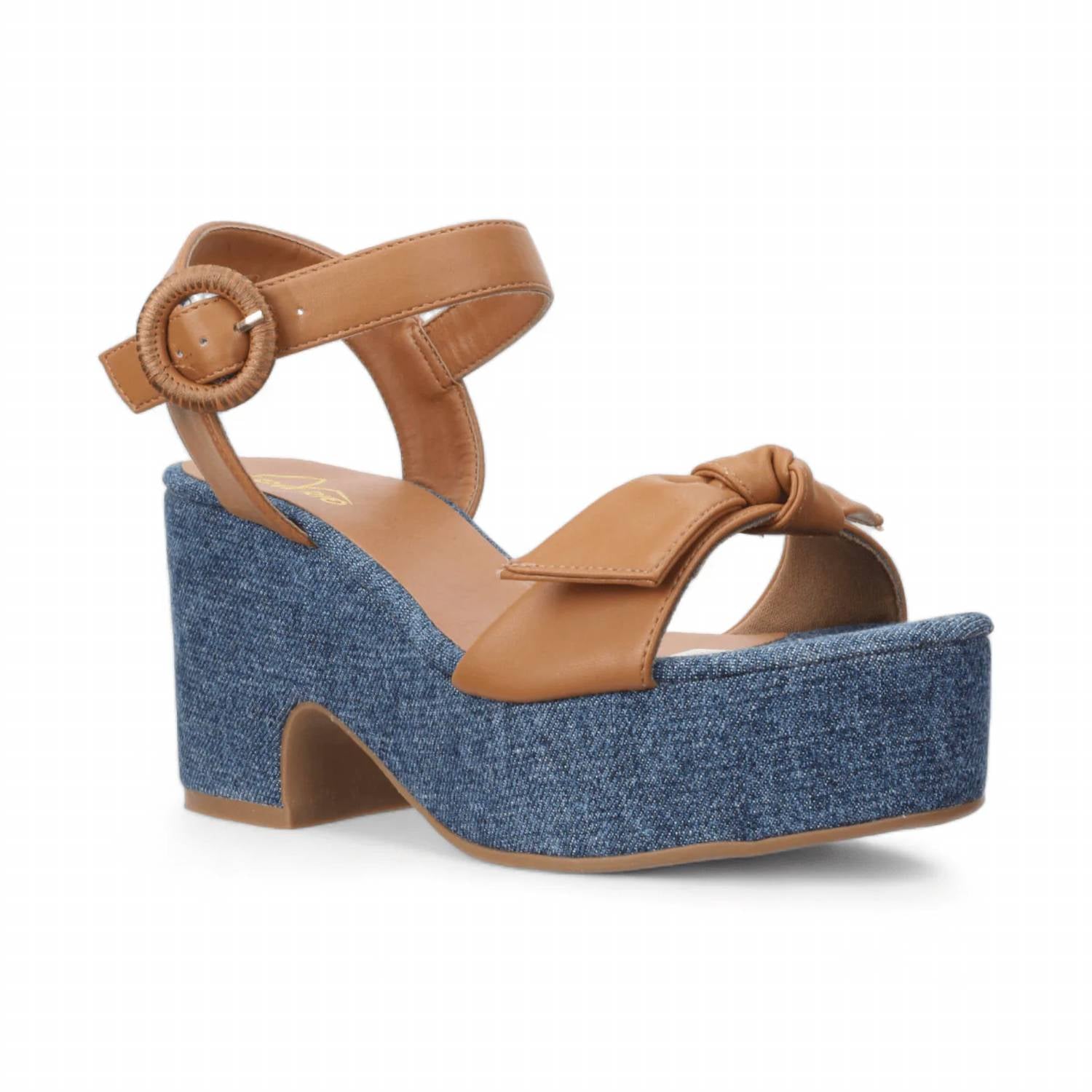 Love Rio - Women's Hazel Platform Bow Sandals