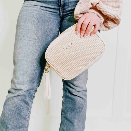 Pretty Simple - Silvia Straw Camera Bag