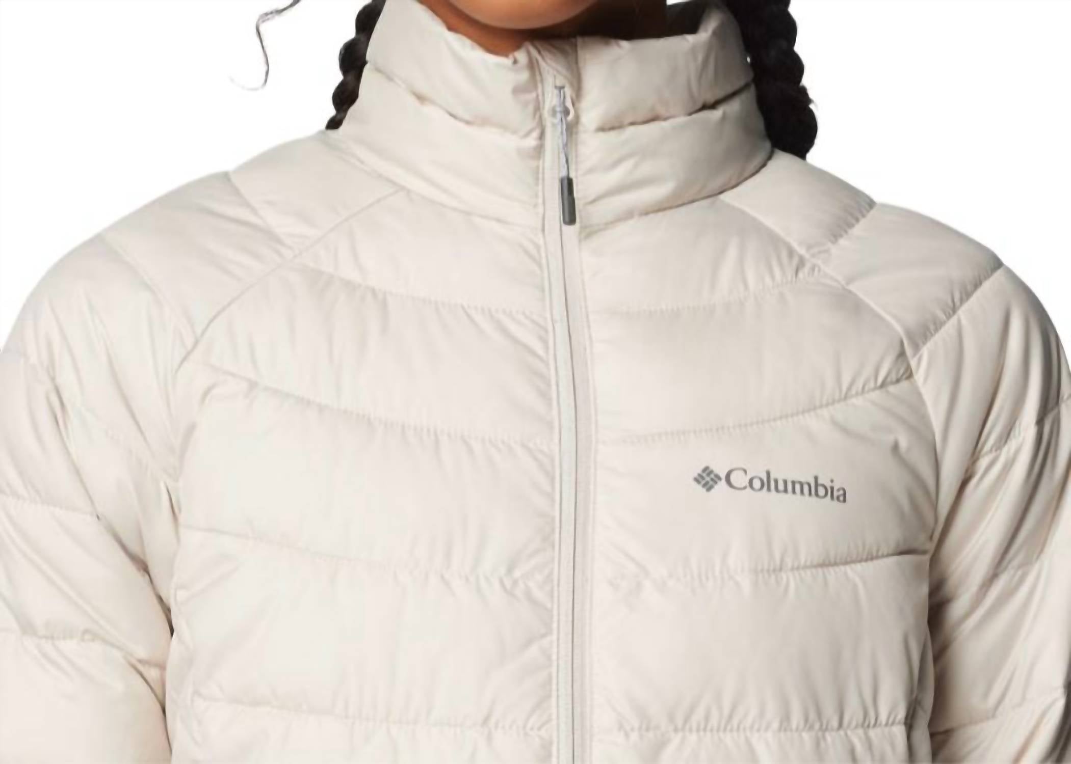 Columbia Women's Powder Lite II Full Zip Insulated Jacket in dark stone - women's jacket - view 4