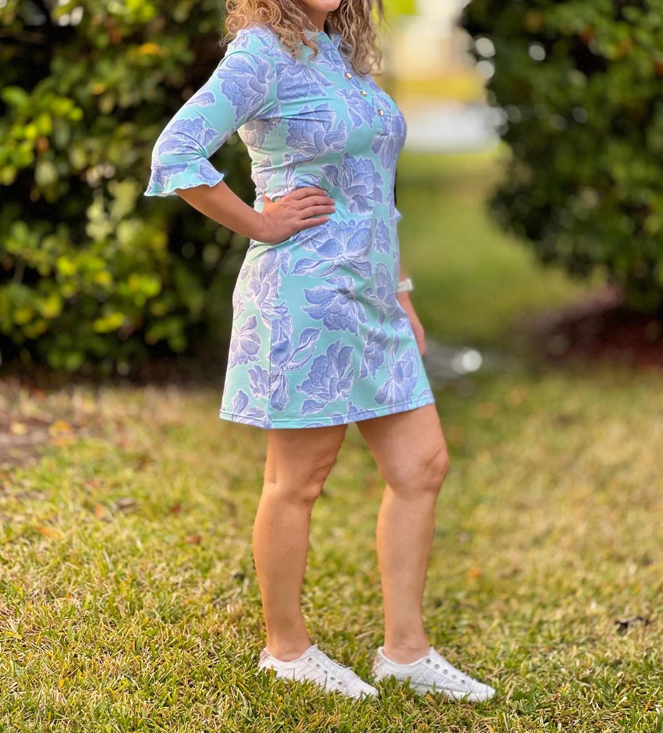 Ana Clare - Marin Flounce Mini Dress
