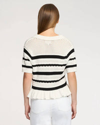 Cinq A Sept - Elvire Knit Polo Pullover Top