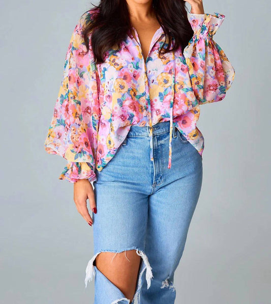 Buddylove - Mandy Long Sleeve Blouse