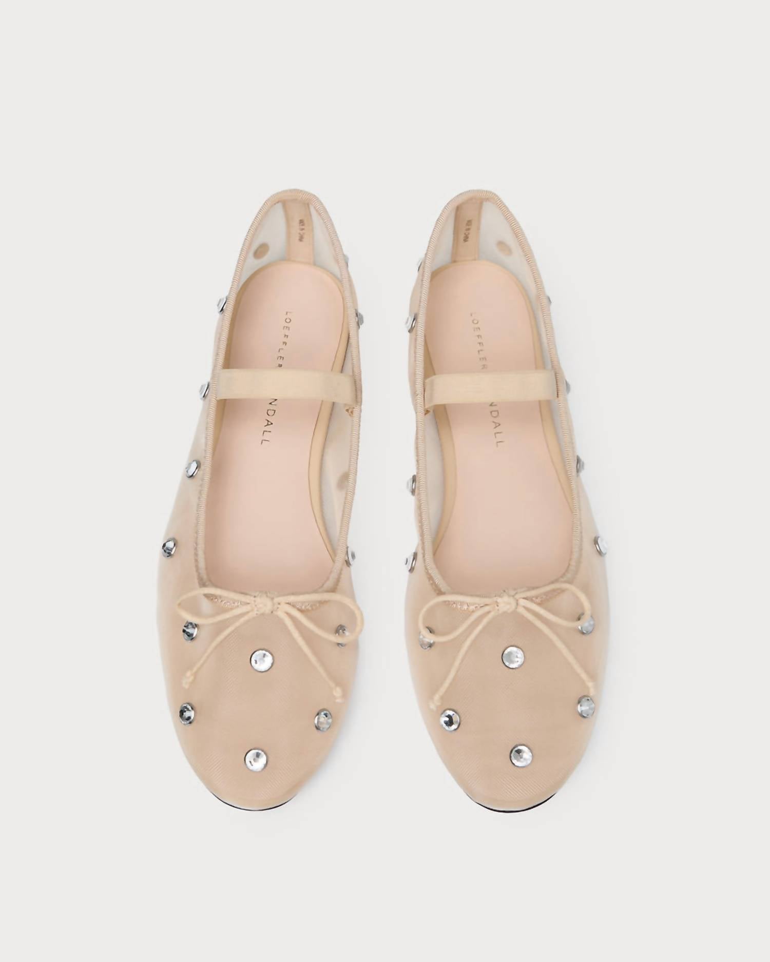 Loeffler Randall - Women's Leonie Ballet Flat With Crystals