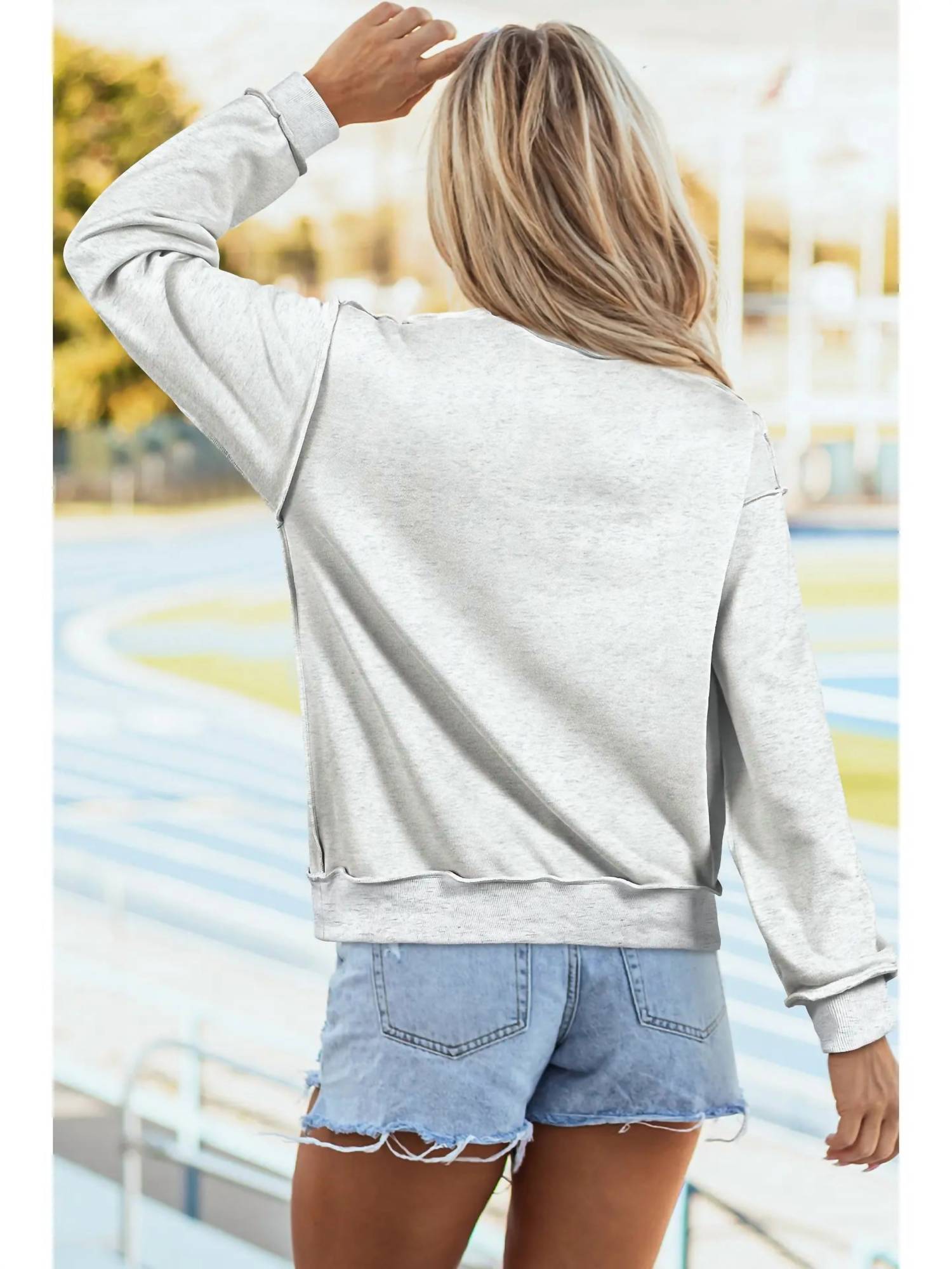 Little Daisy Closet - The Usa Reversible Mock Neck Top