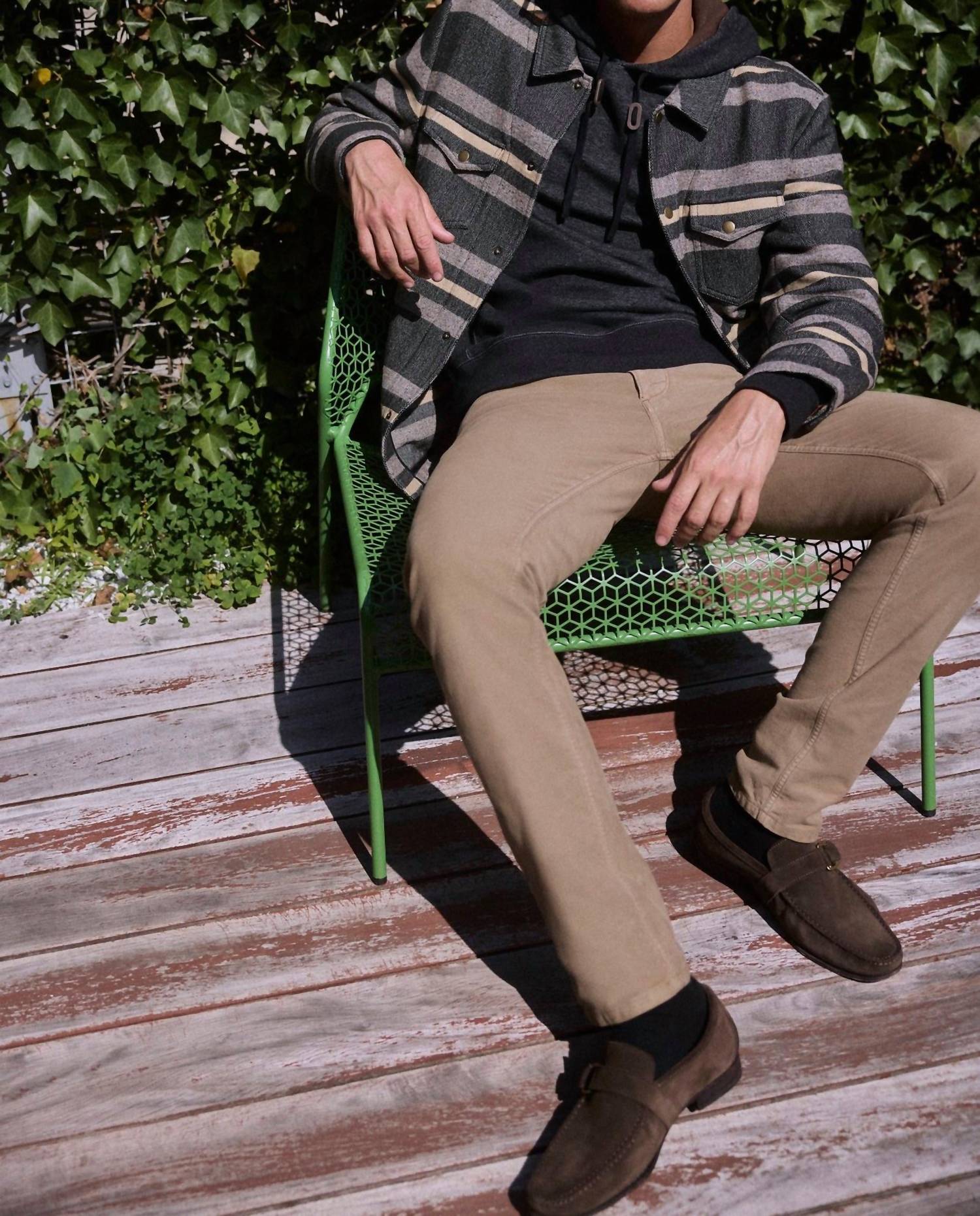 Billy Reid - Heirloom Stripe Woodsman Jacket