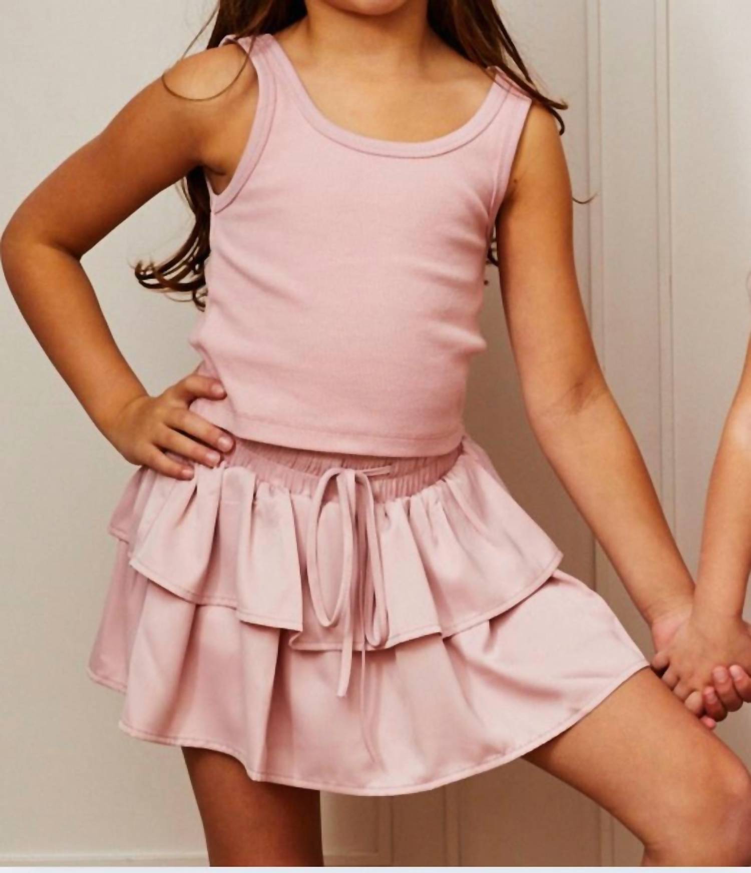 Theme - Willow Satin Skort