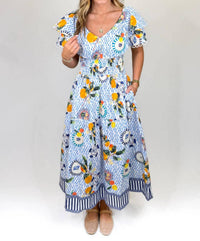 Emily Lovelock - Valentina Print Dress