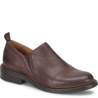Sofft Women's Naisbury Leather Slip-On in cocoa brown - women's shoe