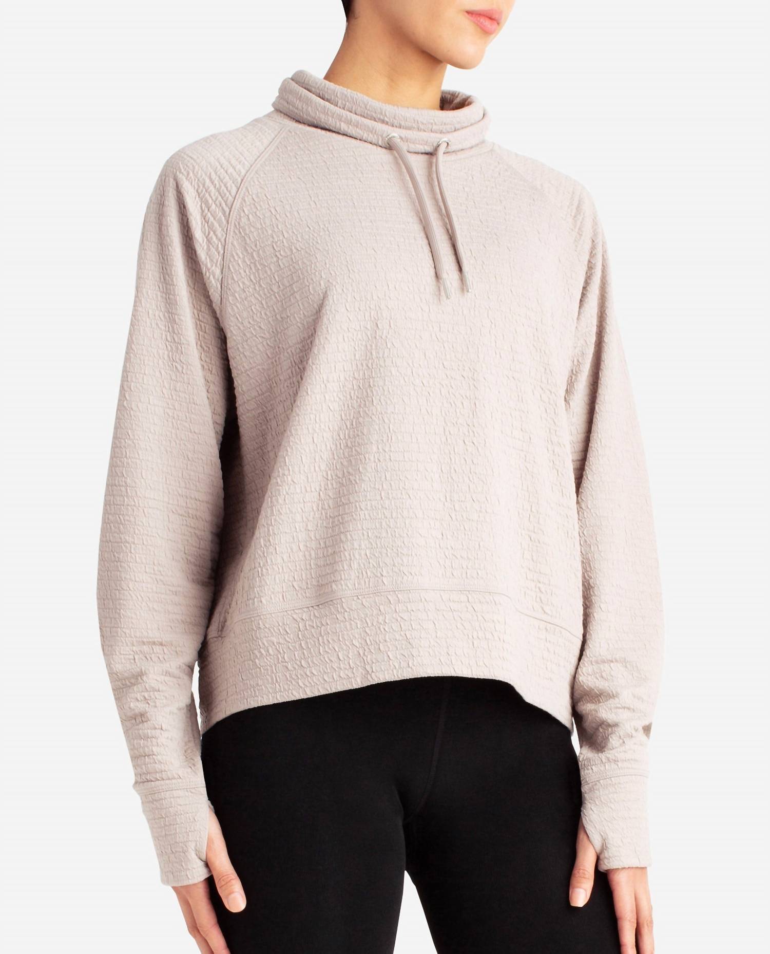 Danskin - Textured Pullover Sweatshirt