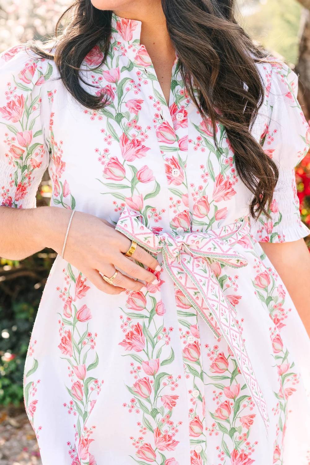 Victoria Dunn - Kiawah Puff Sleeve Dress