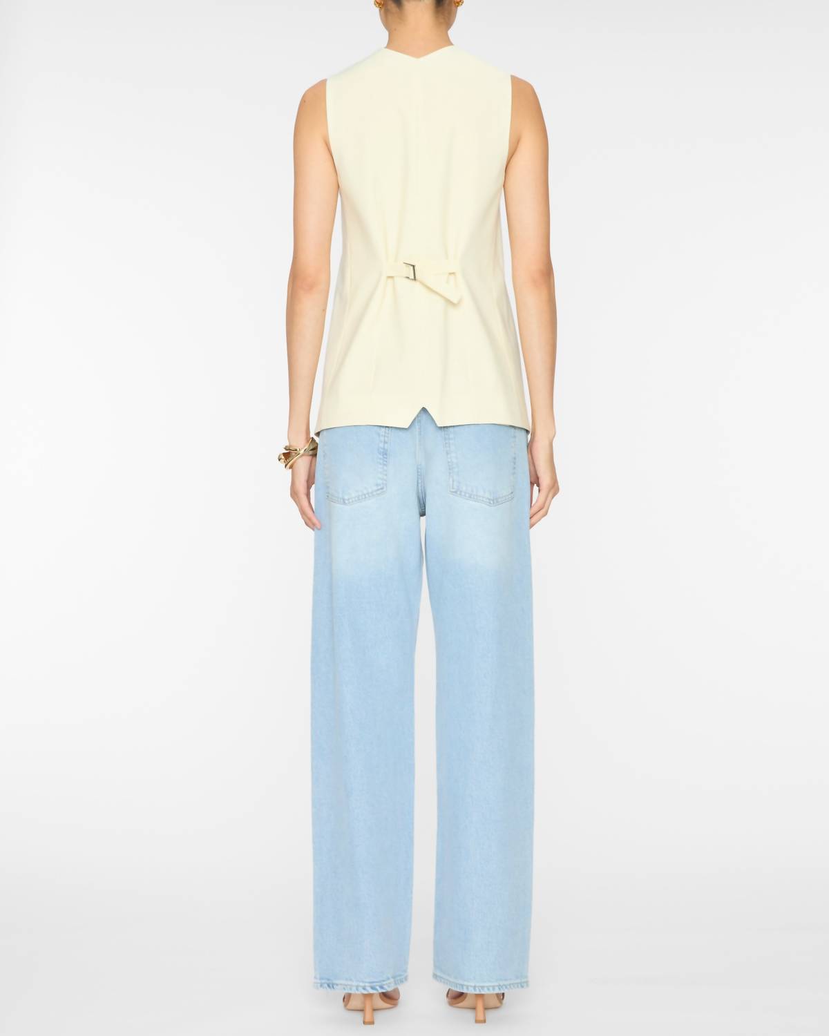 Tibi - Tropical Wool Easy Vest
