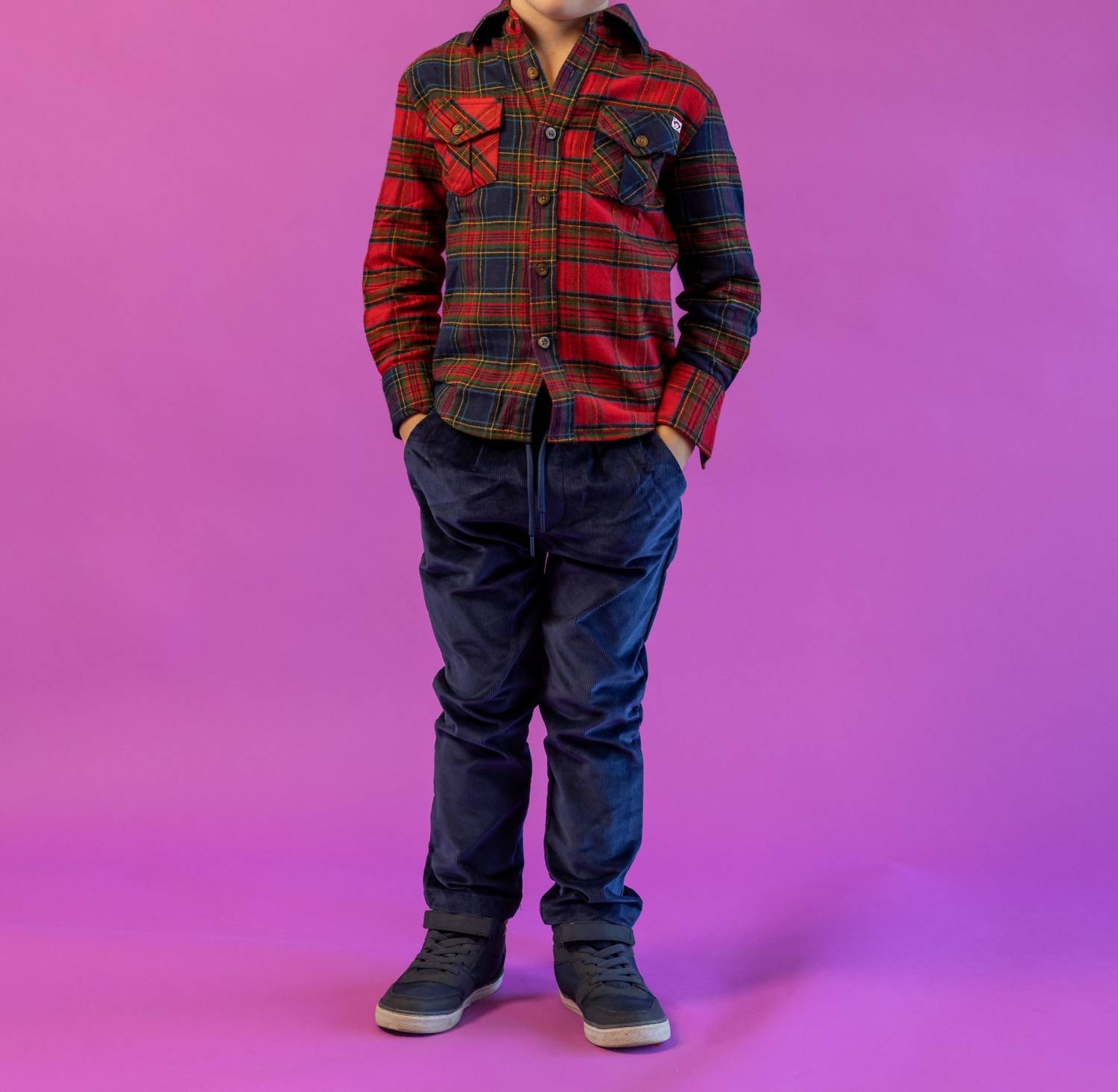 Appaman - Kid's Holiday Plaid Flannel Shirt