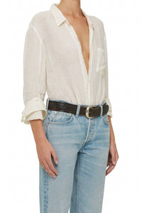 Citizens Of Humanity - Kayla Shrunken Button-down Shirt