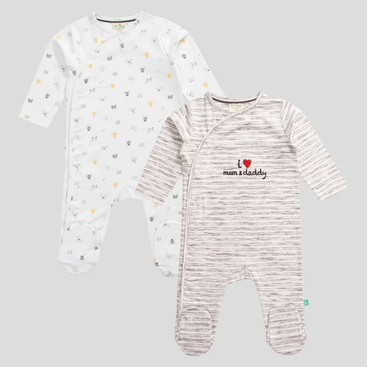 Jus Cubs - Boy's Sleepsuit with Footies