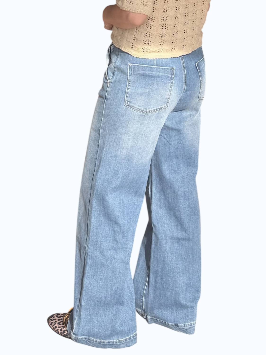 Blue Revival - Midrise Trouser Denim
