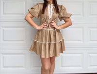 In The Beginning - Tiered Mini Dress