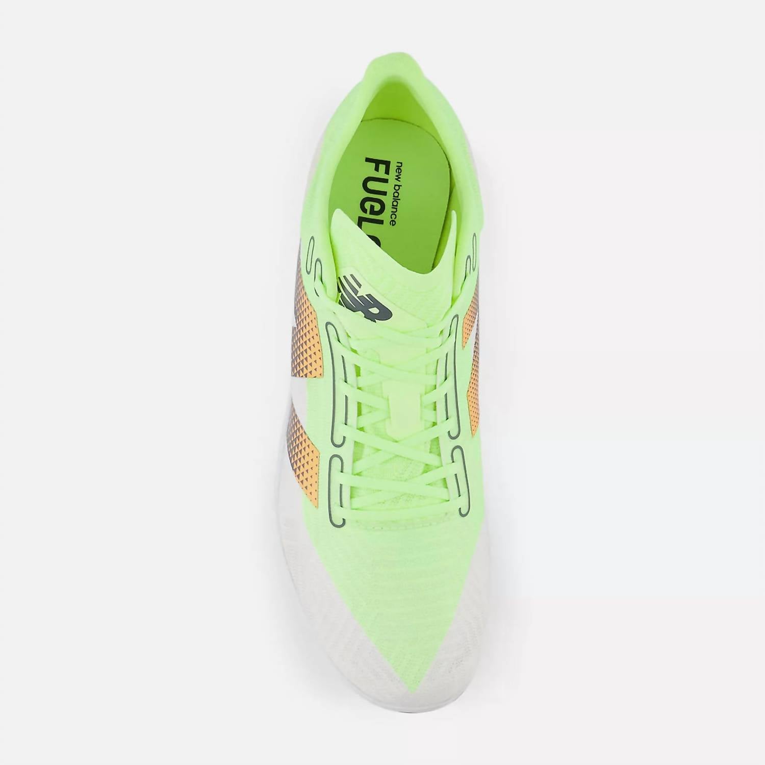 New Balance Men's Fuelcell Md500 V9 Track Shoes in green grey - men's shoe - view 4