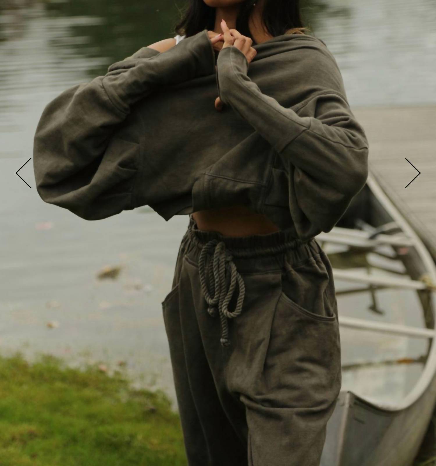The Waight - Dyed Crew Neck Top