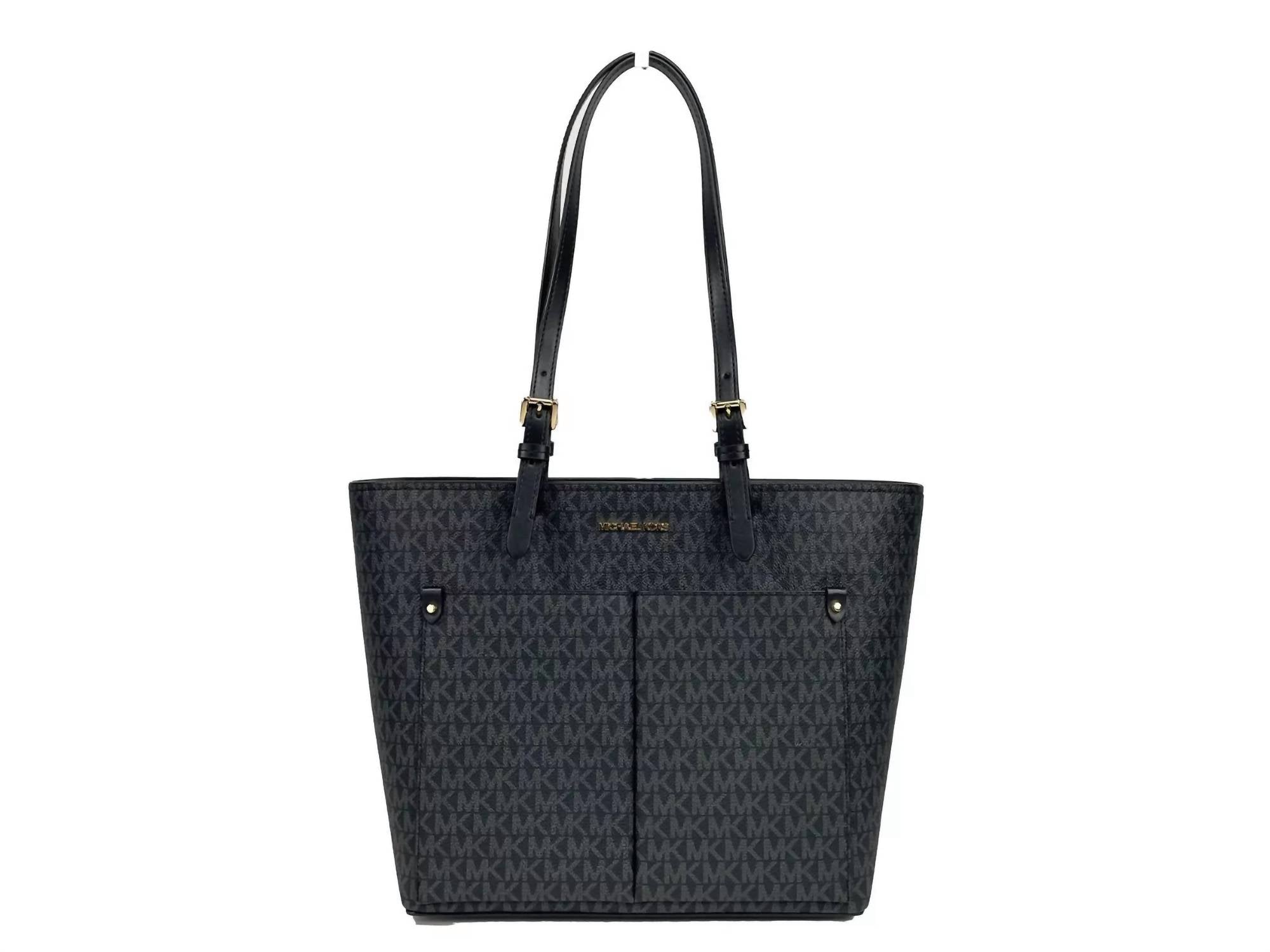 Michael Kors - Women's Jet Set Double Pocket Tote Bag Medium