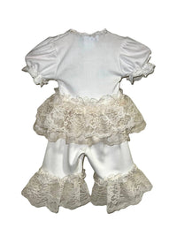 Katie Rose - Girl's 2-Piece Ombre Short Sleeve Tutu Pant Set