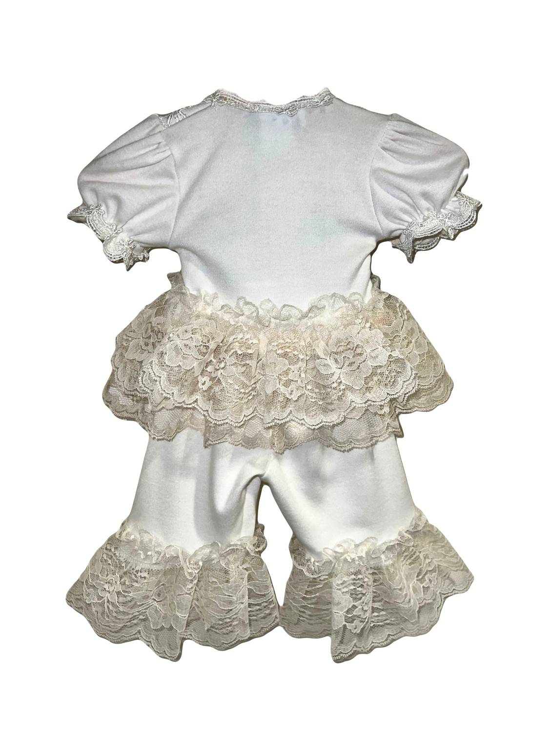 Katie Rose - Girl's 2-Piece Ombre Short Sleeve Tutu Pant Set