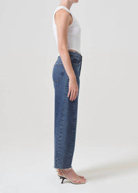 Agolde - Luna High Rise Pieced Taper Jeans