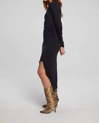 Chaser - Palm Henley Dress