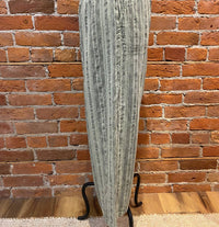 Cut Loose - Women's Easy Crop Linen Stripe Pants