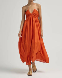 Entro - Hallie Halter Midi Dress