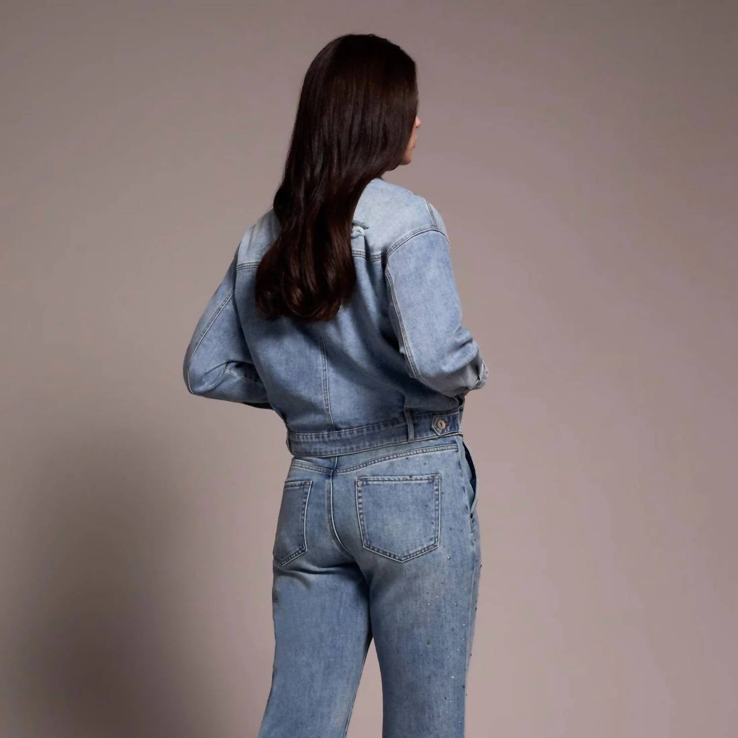 Tribal - Classic Drop Shoulder Denim Jacket