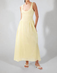 Bardot - Lawrence Scoop Neck Midi Dress