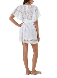 Melissa Odabash - Kara Embroidered Mini Dress