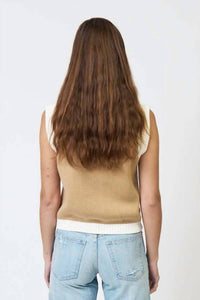Central Park West - Nevada Sleeveless Bomber Sweater