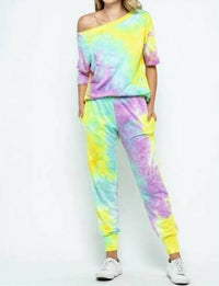 Ellis - Riki Tie Dye Jogger Set